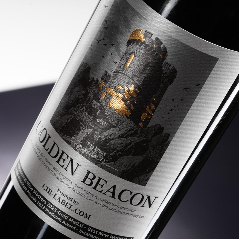 3D Gilding of Red Wine